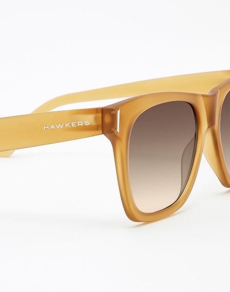 Gafas de sol Hawkers FROZEN MUSTARD BROWN GRADIENT SUNSET XL