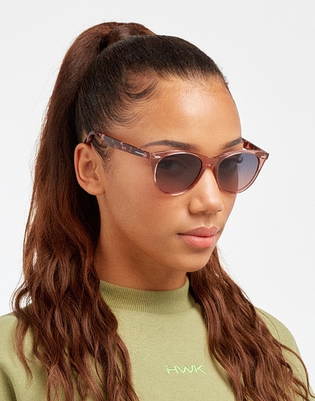 Gafas de sol Hawkers HARLOW - POLARIZED PINK GREY
