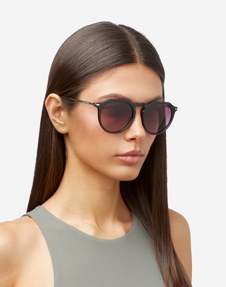 Gafas de sol Hawkers WARWICK CROSSWALK - BLACK PINKISH SUNSET