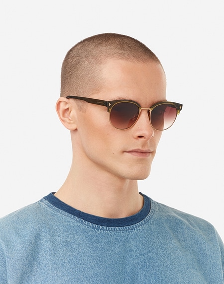 Gafas de sol Hawkers NEW CLASSIC ROUNDED - OLIVE EARTH