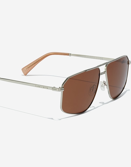 Gafas de sol Hawkers POKER - POLARIZED SILVER BROWN