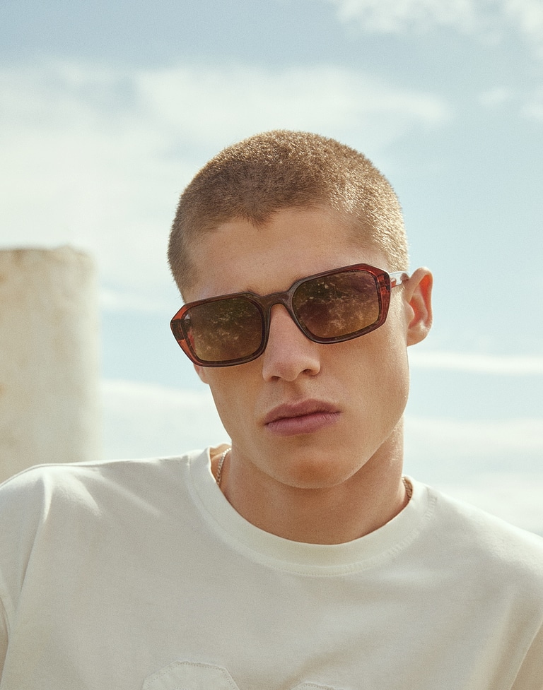 Gafas de sol HAWKERS STRATOS - DARK BROWN MOSS ECO