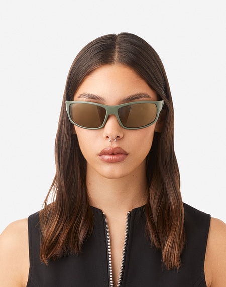 Gafas de sol Hawkers BOOST - METALLIC SAGE BEIGE