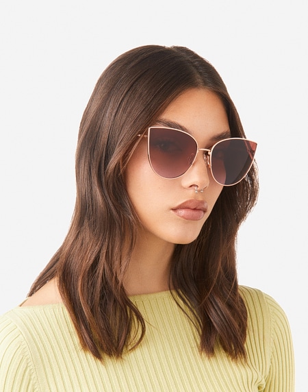 Gafas de sol Hawkers ALL IN - ROSE GOLD LILAC