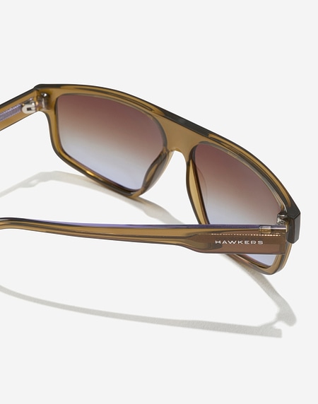Gafas de sol Hawkers ASTRO - OLIVE BROWN TO LILAC ECO